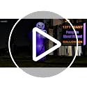 12FT Giant Halloween Inflatable Pumpkin Wizard with LED Lights Outdoor Decor