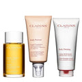 Clarins Tonic Body Treatment Oil & Extra-Firming Body Cream Bundle | Stretch Mark Oil & Cream for Pregnancy