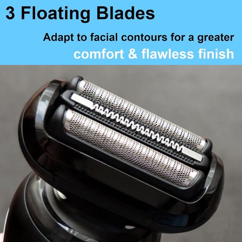 Braun Series 5/6 53B Replacement Head - Compatible With New Generation Razors | 1 Count