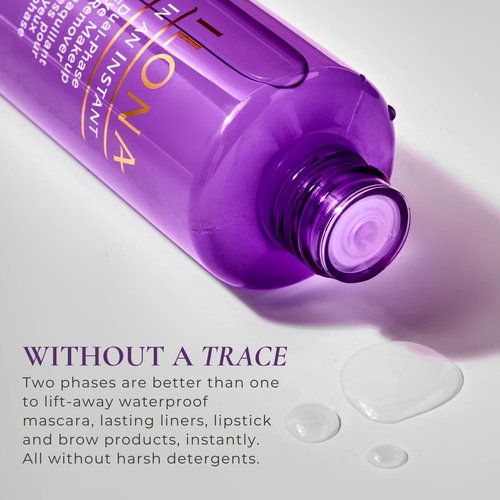 ILONA In an Instant Eye Makeup Remover | Dual-Phase, Oil-Free Cleanser for Waterproof Makeup | Gentle, Hydrating, Ophthalmologist-Approved | For Sensitive Eyes & All Skin Types | 4.0 oz