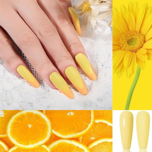 Honey Joy Neon Dip Powder Set - 6 Vibrant Colors for DIY Nail Art | No Lamp Needed, Perfect for Home Manicures