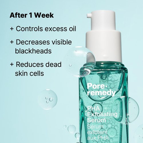 Dr.Jart+ Pore Remedy PHA Exfoliating Face Serum for Glass Skin | Korean Skincare, 1.01 Fl Oz