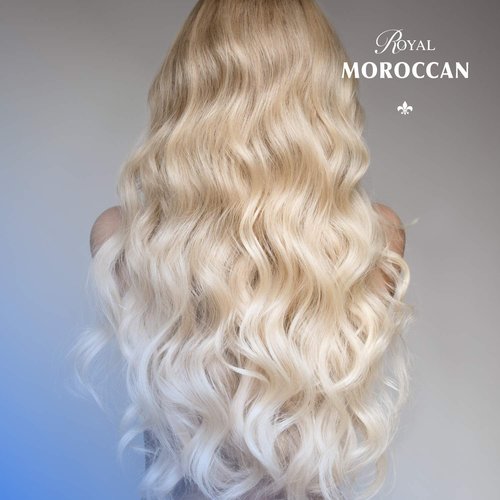 Royal Moroccan Curl Defining Cream for Frizzy, Color Treated & Curly Hair | Moisturizing Argan Oil Styling Product | (500 ml 16.9 oz)