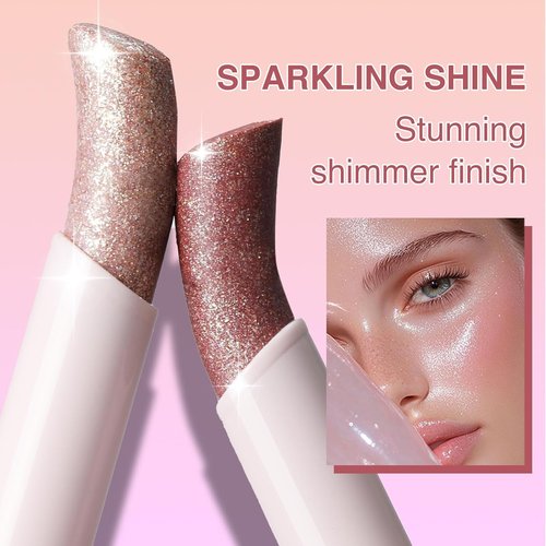 Skiennix Jelly Eye Shadow Stick - Long Lasting Shimmer Eyeliner & Brightener Pencil | Versatile Crayon