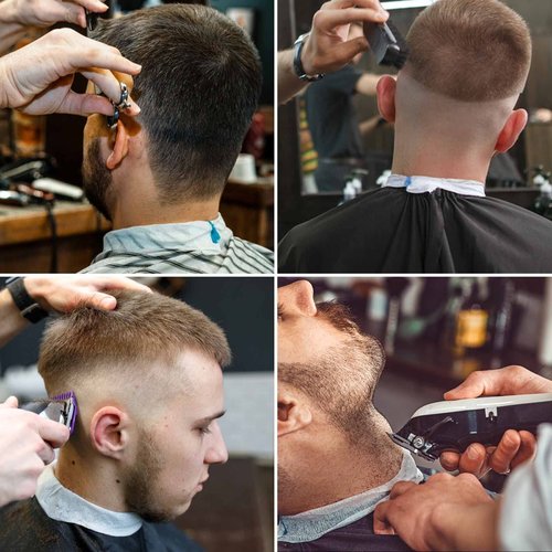 IOOROSE 5 Rolls Disposable Neck Strips for Barber Shop,Professional Stretchy Paper Hairdressing&Haircut Accessory Tool