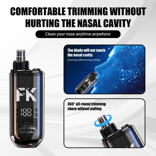 soieho Hair Clipper for Men Set Cordless Electric Hair Clipper T-Shaped Beard Trimmer Nose Hair Trimmer Electric Shaver Professional Haircutting and Beauty Kit