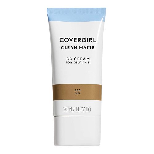 COVERGIRL Clean Matte BB Cream - Oil-Free, Lightweight & Long-Lasting for Sensitive Skin | 100% Cruelty-Free