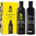 The Beard Club Citrus Beard & Face Wash– All-in-One Cleanser, Softens & Nourishes Facial Hair, Hydrates & Cleans Skin, Paraben & Sulfate-Free