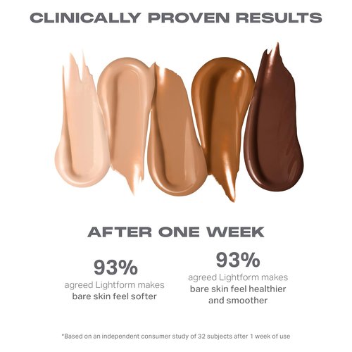 Morphe Lightform Dewy Foundation - Long-Lasting Hydration & Natural Radiance - Medium 10C (1.01 fl oz)