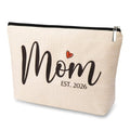DJOLY Birthday Gifts for Mom, Mothers Day, Best New Mom Gifts for Birthday Mama Bag, Mom To Be Gift, Pregnancy Gifts for Expecting Mom Essentials Mommy Makeup Bag, Christmas Cosmetic Pouch