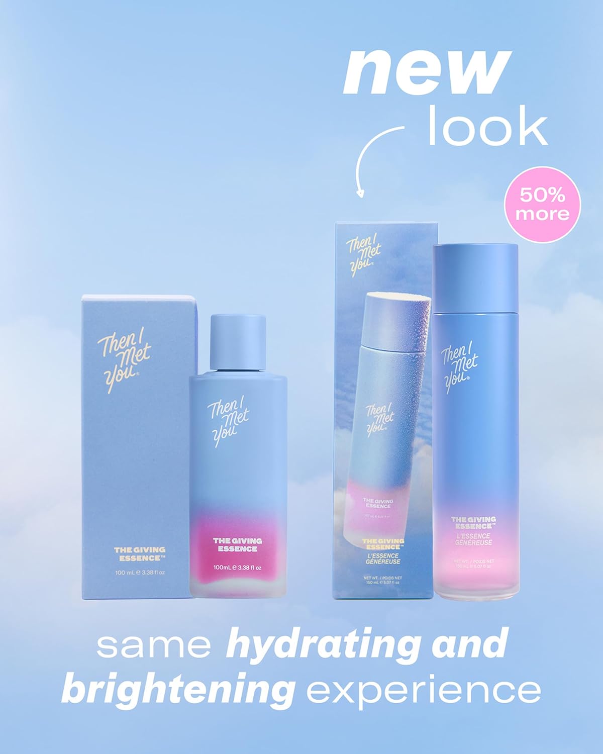 Then I Met You The Giving Essence - Vegan Korean Skincare with 5% Niacinamide & Red Algae | 5.07oz