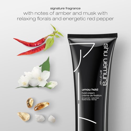 Shu Uemura Art of Hair Umou Hold Hair Cream - Long-Lasting Hold & Natural Shine | 3.4 Fl Oz