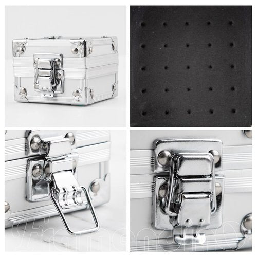 Framendino, Nail Drill Bits Holder Container Stand Manicure Tools Polishing Heads Storage Box