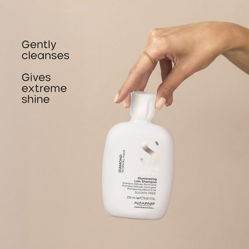 **Semi Di Lino Diamond Shampoo & Conditioner Set | Argan Oil & Shea Butter Infusion for Color-Treated Hair**