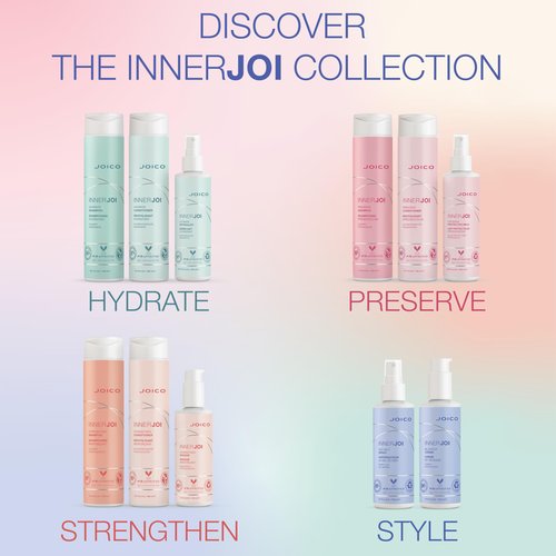 Joico InnerJoi Sea Salt Spray | Styling For All Hair Types | Sulfate & Paraben Free | Naturally-Derived Vegan Formula | 5.1 oz
