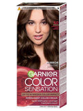 Garnier Color Sensation - Permanent Hair Coloring Cream - 5.0 Luminous Light Brown Shade