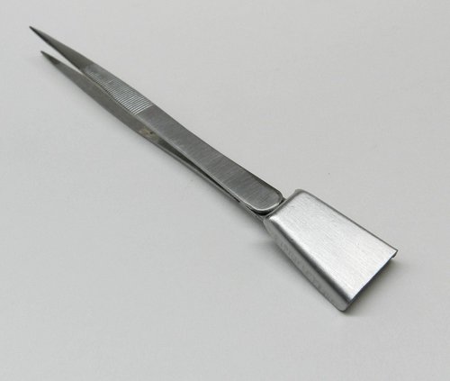 Diamond Tweezer with Scoop For Stones Bead Work Gemologist Tweezers Shovel End By JTS