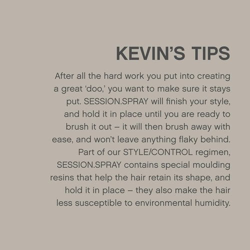 KEVIN.MURPHY SESSION.SPRAY - Strong Hold Finishing Hair Spray for All Hair Types - 100 mL / 3.4 fl oz