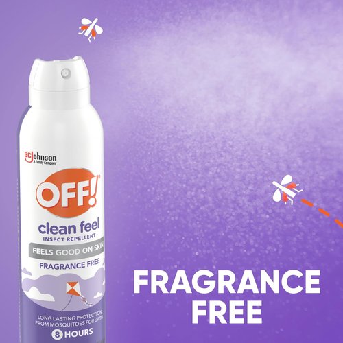 OFF! Clean Feel Insect Repellent - 20% Picaridin Bug Spray for Long-Lasting Mosquito Protection | 5 oz