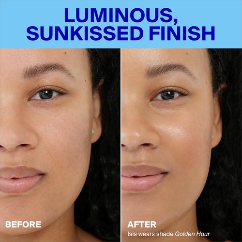 Supergoop! Glowscreen SPF 40 - Golden Hour Bronze Glow Tinted Sunscreen - Hydrating Primer with Hyaluronic Acid & Vitamin B5 - 1.7 fl oz