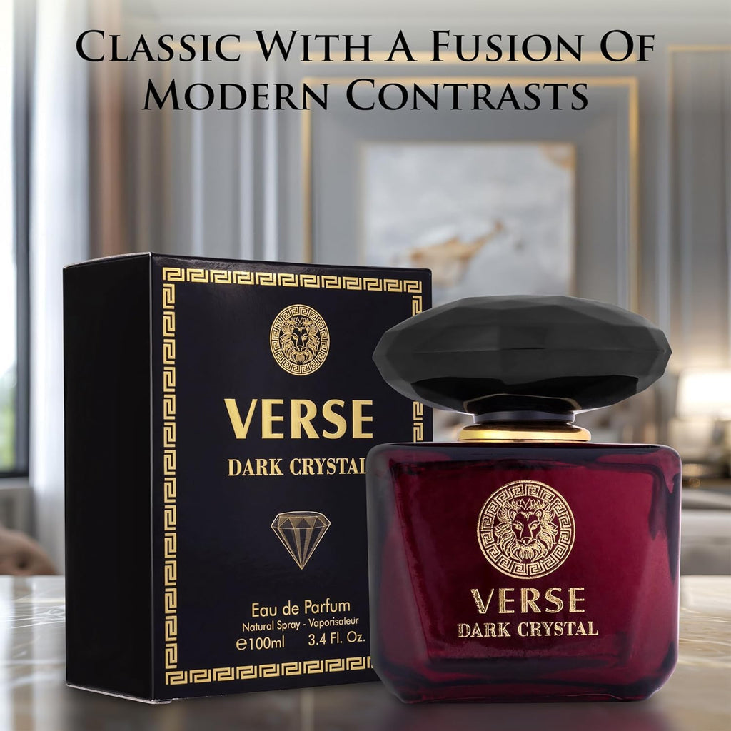 Verse Women's Perfume Set - Luxury Eau De Parfum Collection | 3 Lasting Fragrances in 3.4 Fl Oz Bottles