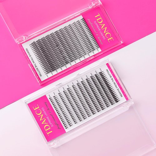 TDANCE Premade Anime Spire Lash Extensions for Professional Lash Artists - Anime Lashes Extensions, Plume Flake Lash Extensions, Lightweight, Perfect for Salon Use Comic Spire Lashes (0.07-C,8-15mm)