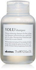 Davines VOLU Shampoo - Volumizing Gentle Cleanser for Fine Hair | Soft, Light & Body-Boosting, Travel Size 2.54 Fl Oz