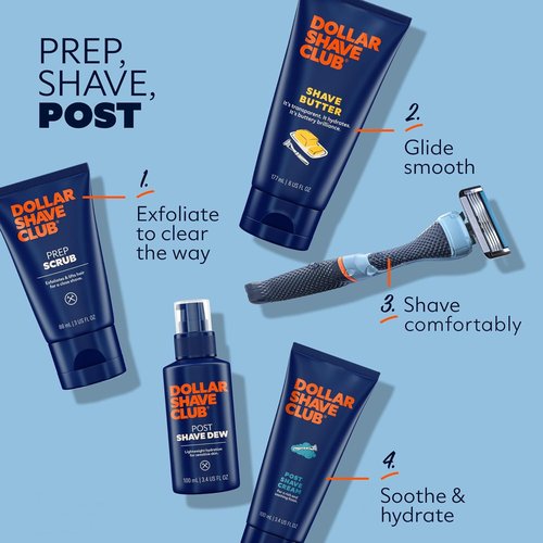Dollar Shave Club | Hydrating Post Shave Cream - 3.4 Ounce (2 Pack) for Smooth Skin