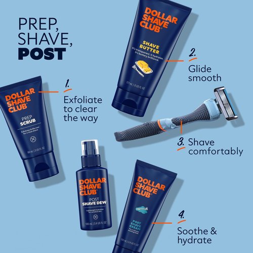 Dollar Shave Club | Post Shave Cream 3.4 ounce (2 Pack) | Hydrating Post Shave Lotion