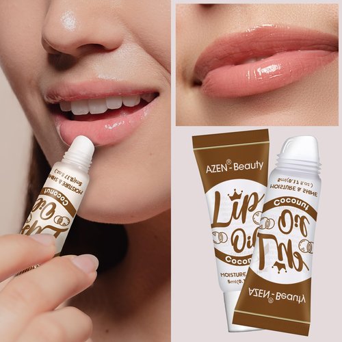 AZEN 120 Pack Lip Gloss Set, Clear Lip Gloss Bulk, Lip Oil for Dry Cracked Lips Moisturizing Hydrating Nourishing with Vitamin E, Valentines Gifts Easter Basket Stuffers
