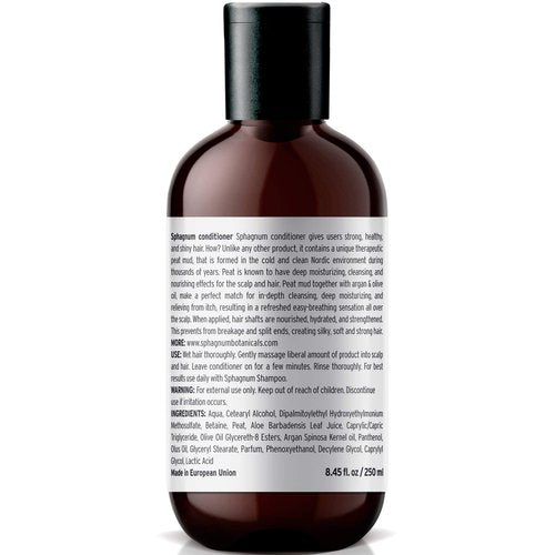 Sphagnum Botanicals Medicated Psoriasis Shampoo and Conditioner Set - Salicylic Acid 3% and Peat Mud Shampoo together with Jojoba Oil and Aloe Vera Condtioner. 2 x 8.45 fl. Oz