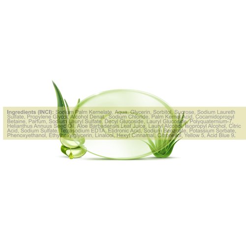 Duru Aloe Vera Glycerin Bar Soap - Vegan Transparent Cleansing Bar Moisturizing Sensitive Skin Wash for Women and Men Plant Based - 9 Pack