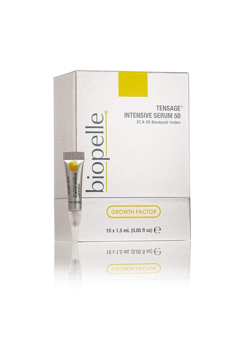 Biopelle Tensage Growth Factor Face Serum - Snail Mucin & Hyaluronic Acid, 10 Count