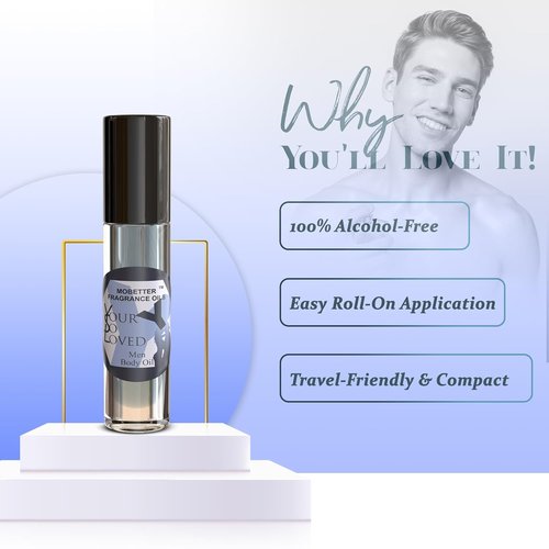 MOBETTER Fragrance Oils | Your So Loved Cologne Body Oil for Men - Long-Lasting Scent