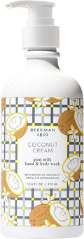 Beekman 1802 Goat Milk Hand Soap - Moisturizing Liquid Soap for Sensitive Skin | Coconut Cream 12.5 fl oz