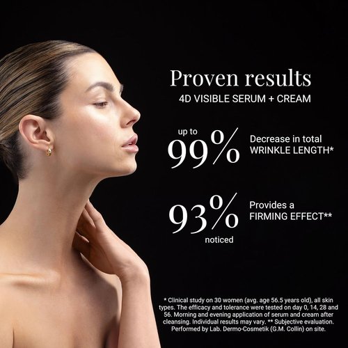 G.M. COLLIN 4D Visible Lifting Cream - Anti-Aging Face Moisturizer with Hyaluronic Acid | Reduces Wrinkles & Fine Lines
