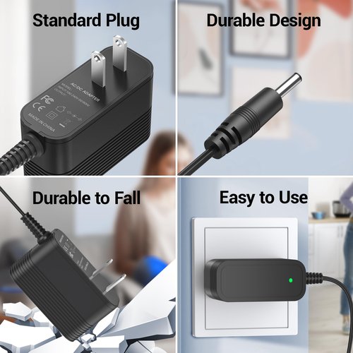 5 V Power Supply for Remington Shaver Charger Cord for Remington Beard Trimmer PG6025 PG250 PG525 PG6145 PG6155 PG6135 PG6015 PG6060 MB4040 MB4045 Shaver for Men Charger for Remington Replacement
