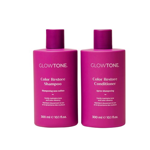 GLOWTONE™ Color Care Shampoo & Conditioner Duo - Anti-Fade, High Shine Formula for Color-Treated Hair with Argan & Pomegranate Oil