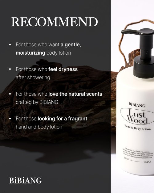 BiBiANG New York in Tilly Body Lotion - Korean Body Care for Moisturizing & Nourishment - Hydrating Body Care Formula with Floral Lily Scent, Shea Butter & Jojoba Oil - 10.82 fl.oz