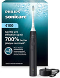 Philips Sonicare 4100 Series Electric Toothbrush - Advanced Sonic Technology, Pressure Sensor, Black | Model HX3681/24