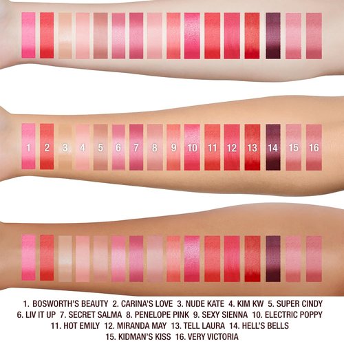 Charlotte Tilbury Hot Lips Lipstick - Hydrating, Long-Lasting Formula with Orchid & Antioxidants - Buildable Satin Finish