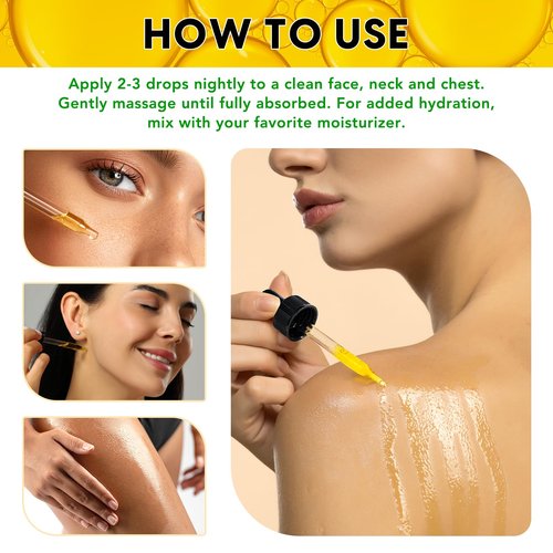 ELBBUB Premium Vitamin E Oil - Ultra Concentrated - Moisturizes, Improves Appearance of Scars & Stretch Marks, Skin Hydration - for Face, Body, Hair, and Nails