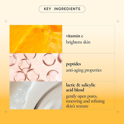 Philosophy Microdelivery Vitamin C Resurfacing Peel Kit - Two-Step Treatment for Smooth Skin Texture & Even Tone
