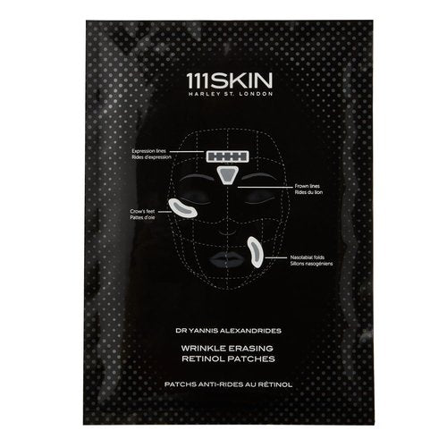 111SKIN Wrinkle Erasing Retinol Patches - Non-Invasive Forehead & Under Eye Treatment | 3 x 1.23 oz
