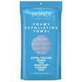 BONDI Exfoliating Shower Towel for Smooth Skin - Extra Long - Perfect for Back Scrubbing - Made in Japan