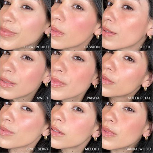 Glo Skin Beauty Blush - Flowerchild Pressed Powder for High Pigment, Natural Glow Cheeks