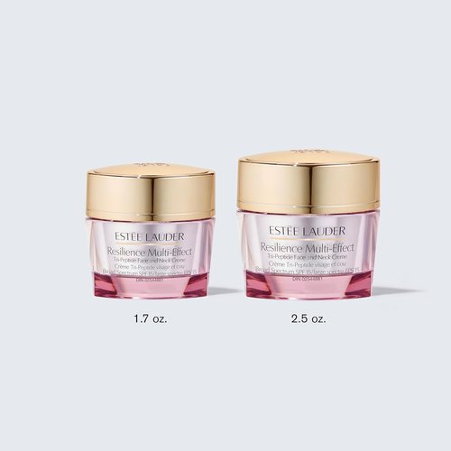 Estée Lauder Resilience Multi-Effect Tri-Peptide Face & Neck Cream SPF 15 - Plumping Anti-Aging Moisturizer
