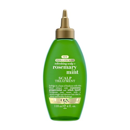 OGX Extra Strength Dry Scalp Treatment - Refreshing Rosemary Oil & Mint Detox, 4 Fl Oz