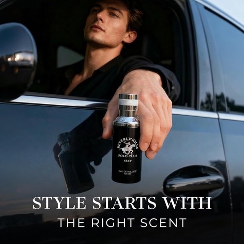 Beverly Hills Polo Club Men's Fragrance Collection | 4 Premium Eau de Toilette Colognes (1oz Each) - Long-Lasting Scents for Him