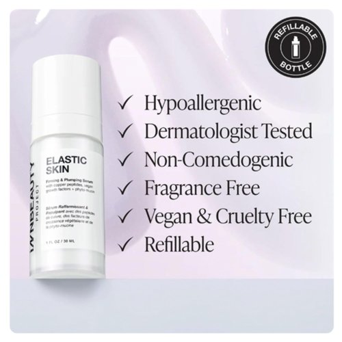 INNBEAUTY Project Elastic Skin Firming Serum - Plumping Growth Factor with Copper Peptides | 1 OZ (30ml)